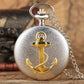 Anchor pocket watch