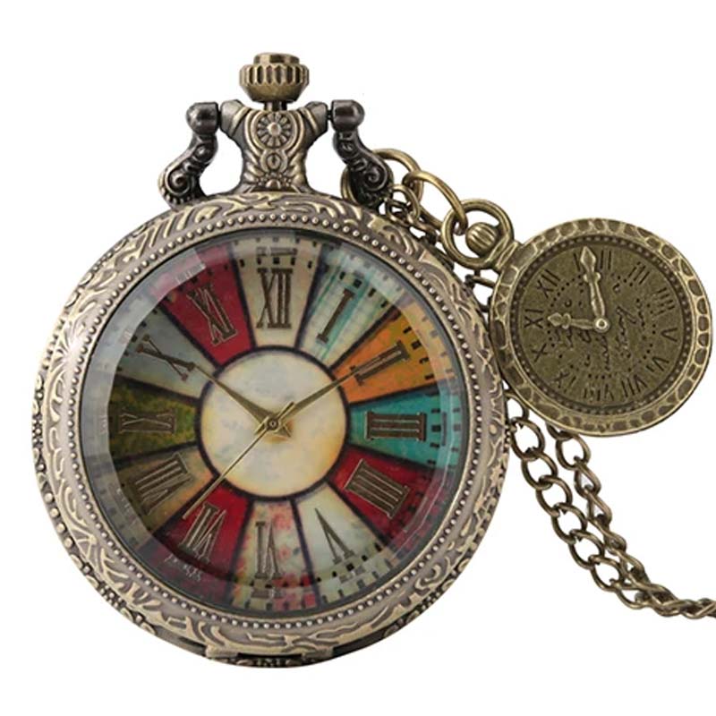 Antique pocket watch and chain for sale