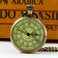 Antique quartz pocket watch front