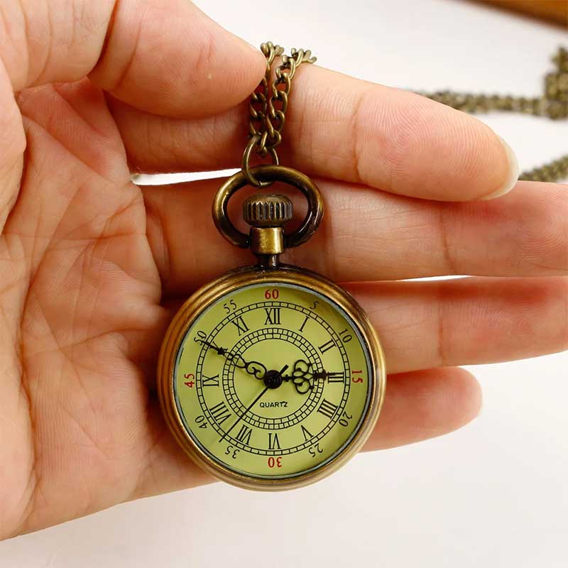 Antique quartz pocket watch quartz