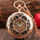 Antique rose gold pocket watch