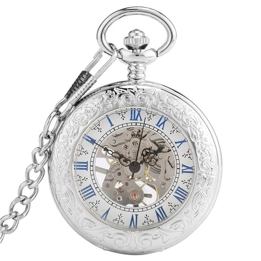 Antique silver pocket watch