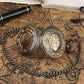 Antique style pocket watch stainless steel