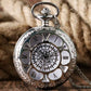 Black butler pocket watch