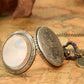 Bronze Antique pocket watch and chain