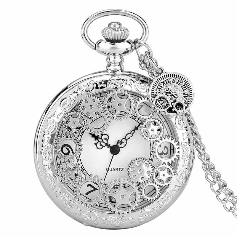 Gear pocket watch for sale