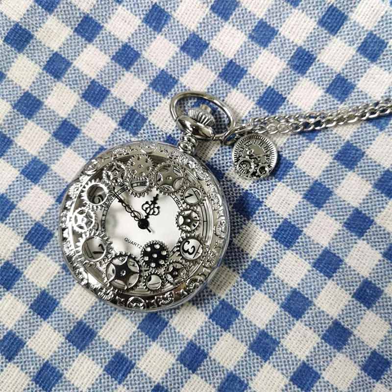 Gear pocket watch front