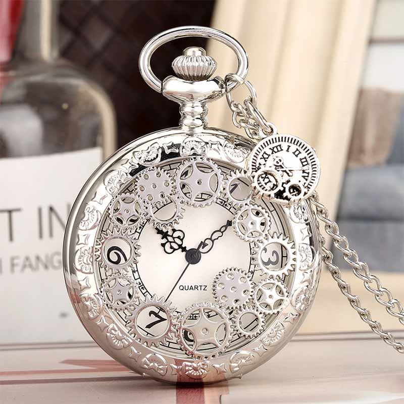 Gear pocket watch