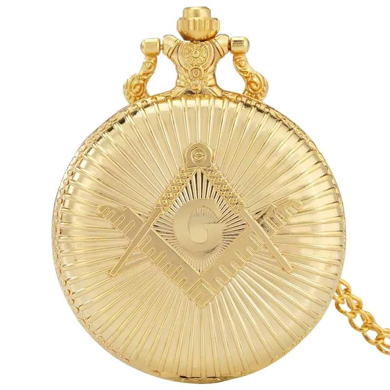 Gold masonic pocket watch for sale