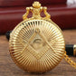 Gold masonic pocket watch