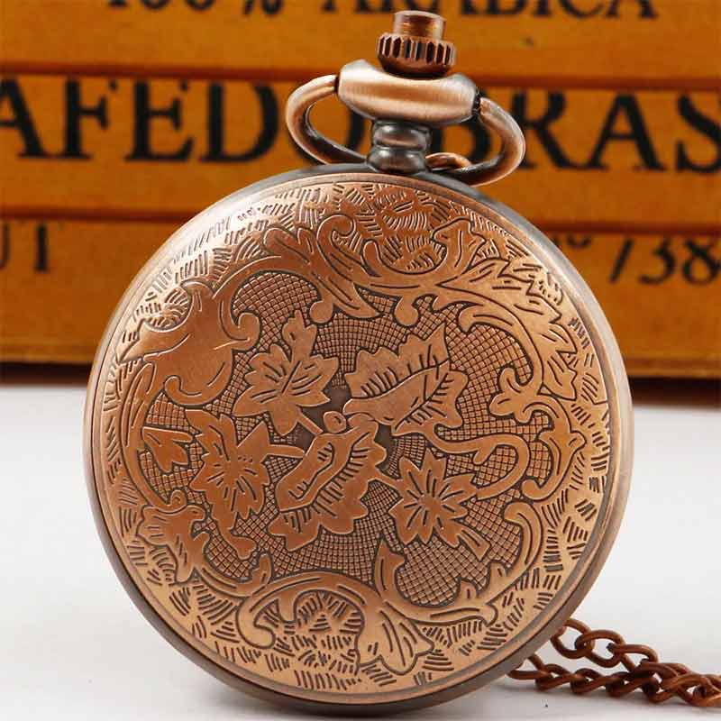 Horse pocket watch back