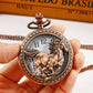 Horse pocket watch for mens