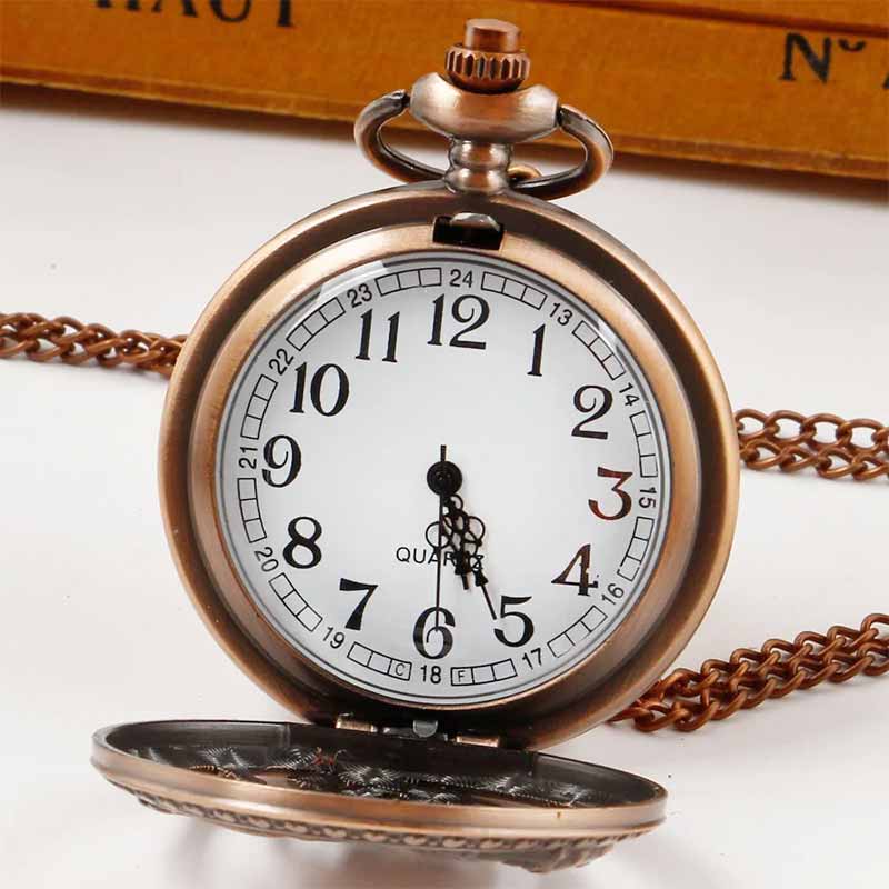 Horse pocket watch quartz