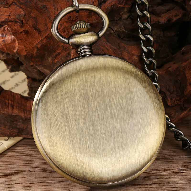 Men's antique pocket watch back