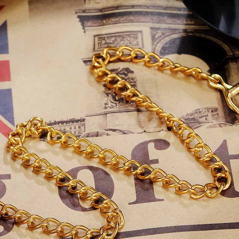 Mens gold pocket watch chain