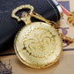 Mens gold pocket watch