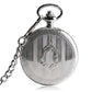 Mens skeleton pocket watch for sale