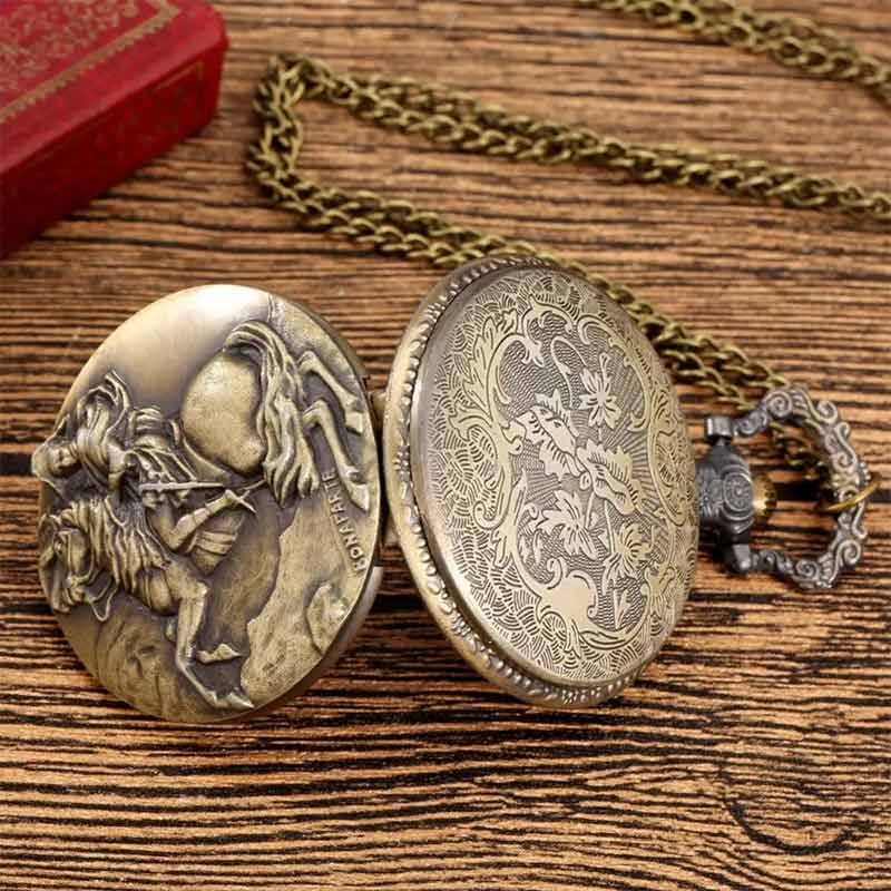 Napoleon pocket watch stainless steel