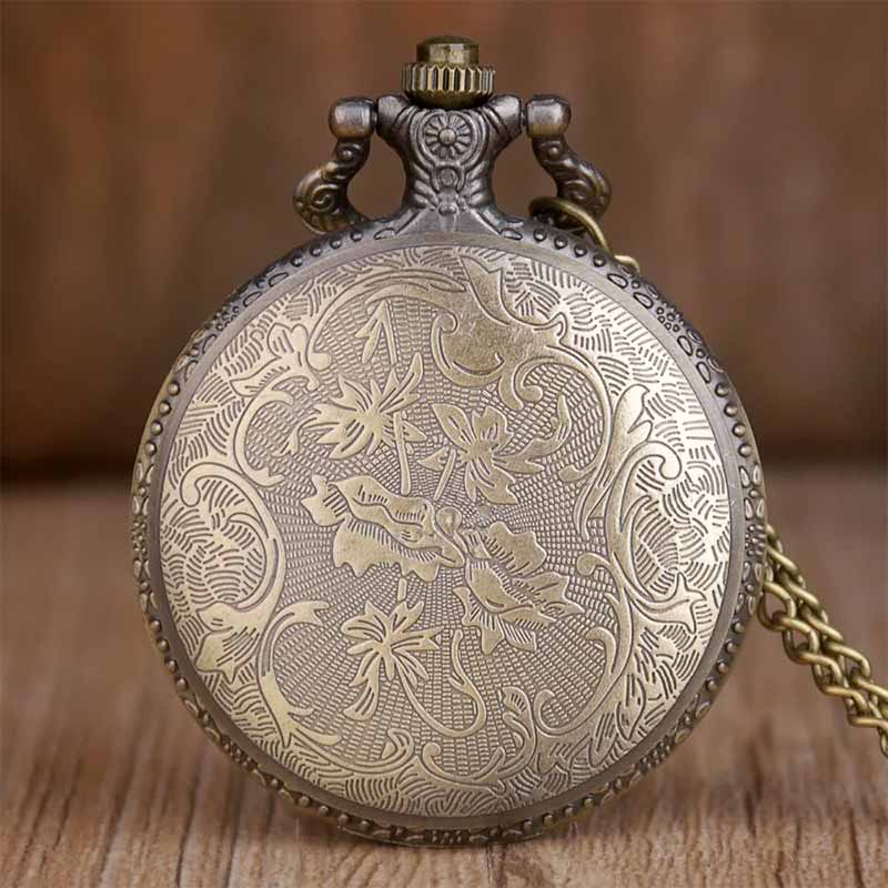 Octopus pocket watch back