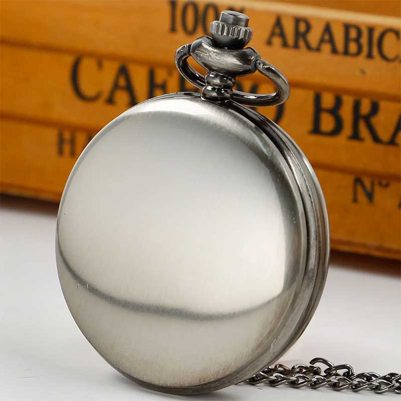 Pentagram pocket watch back