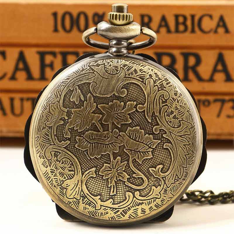 Pocket watch shell back