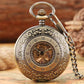 Self winding pocket watch