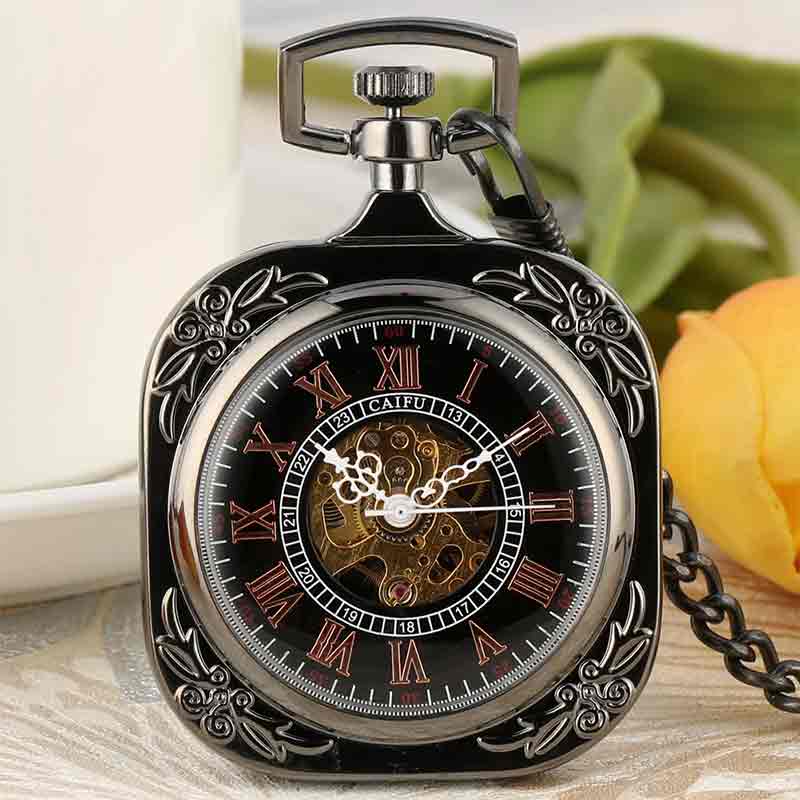 Square pocket watch