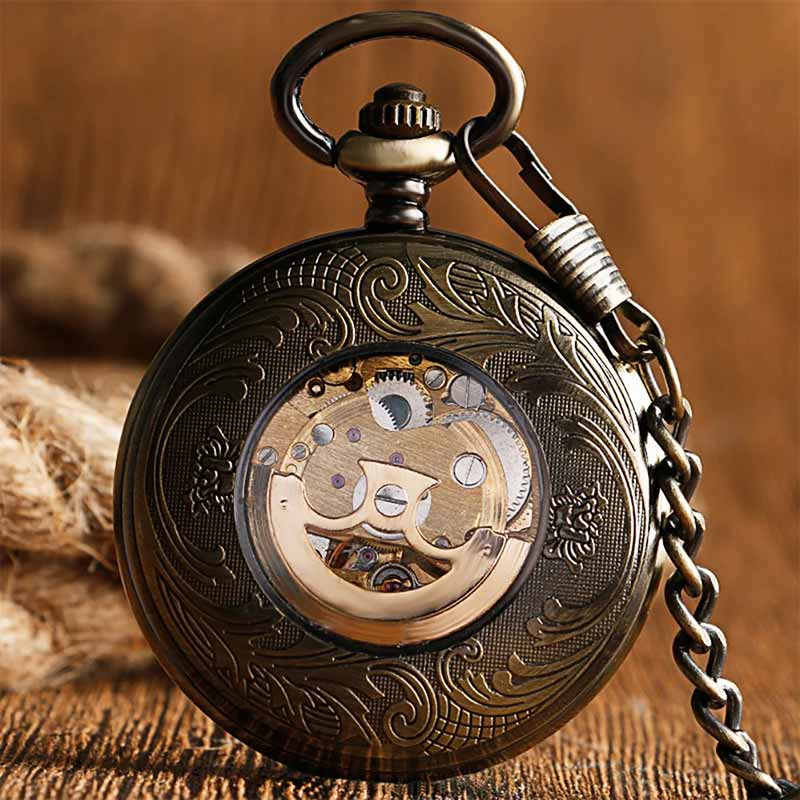 Vintage antique pocket watch back