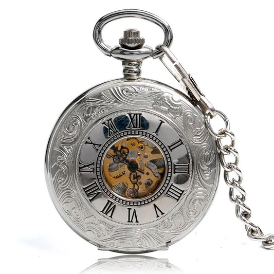 Vintage silver pocket watch