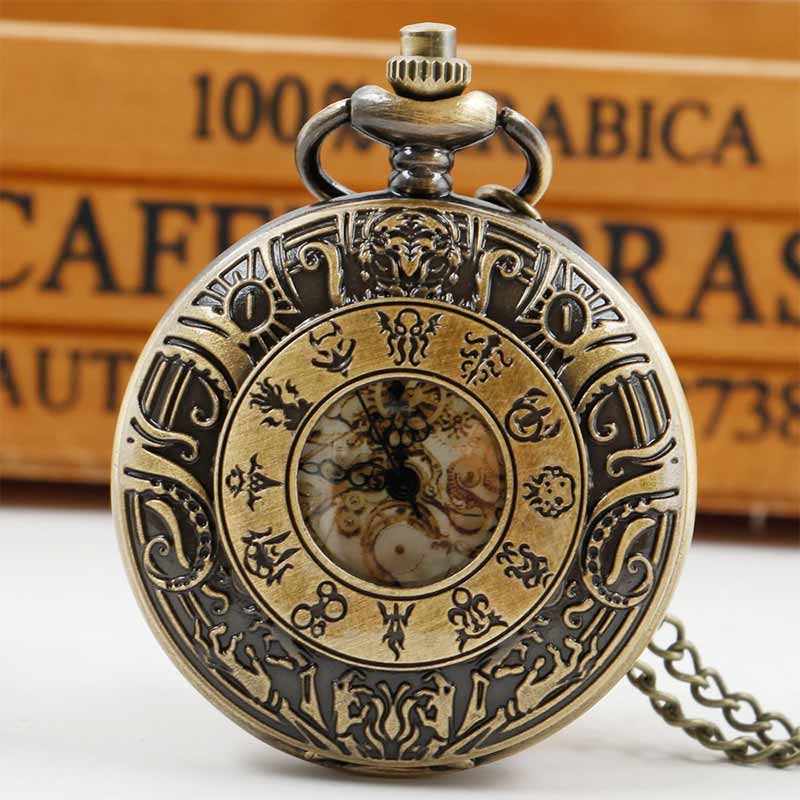 Zodiac pocket watch